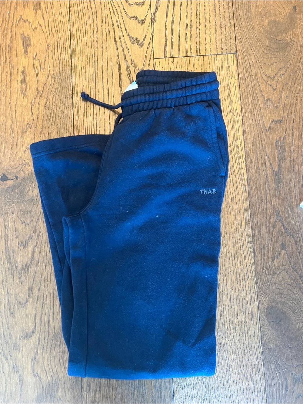TNA Deep Navy Cozy Fleece Sweatpants